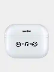 Силиконовый чехол для наушников AirPods Pro прозрачный
