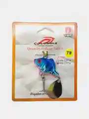 Голубой воблер Columbia Jiggin Spinner