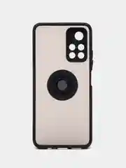 Чехол противоударный Xiaomi Poco M4 PRO 5G с кольцом
