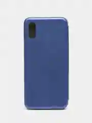 Синий чехол книжка Xiaomi Redmi 9A с функцией подставки