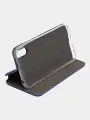 Синий чехол книжка Xiaomi Redmi 9A с функцией подставки