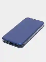 Синий чехол книжка Xiaomi Redmi 9A с функцией подставки