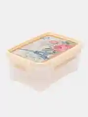 Бежевый контейнер для СВЧ "Classic"