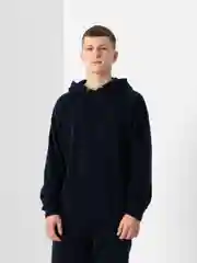 Темно-синий спортивный мужской костюм