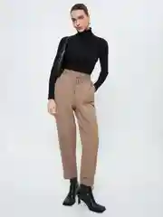 Брюки-бананы женские Zarina с завязками на поясе