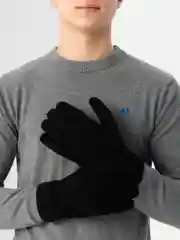 Перчатки теплые, двойная вязка
