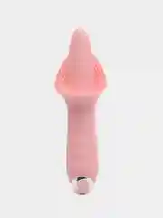 Розовый клиторальный вибратор, с языком, 18+, женский вибратор, 10 режимов