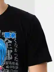 Угольный футболка мужская по аниме "Атака титанов", Evangelion, Hunter, светящаяся