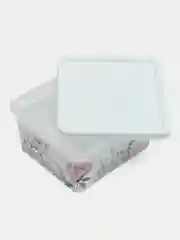 Белый прямоугольная коробка "Toile de jouy"