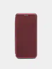 Золотой чехол-книжка для Samsung A02S 2021 Самсунг А02С Золотой цвет с карманом для карт