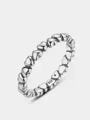 Серебряный кольцо из серебра, one size, 925 пробы