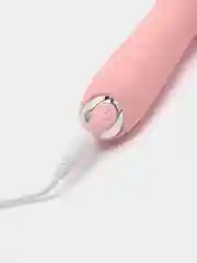 Розовый клиторальный вибратор, с языком, 18+, женский вибратор, 10 режимов