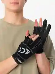 Черный перчатки рыболовные