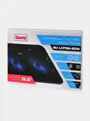 Подставка для ноутбука охлаждающая Buro BU-LCP156-B214, 15.6", 358 х 270 x 21 мм