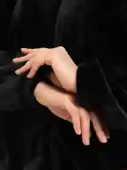 Черный толстовка женская с капюшоном