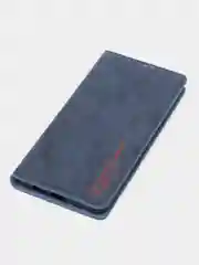 Синий чехол-книжка Rich Boss для Realme C31, экокожа, нубук, с визитницей