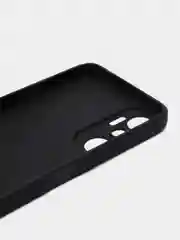 Темно-синий чехол для Infinix HOT 20 (Инфиникс Хот 20 ), прозрачный, силиконовый