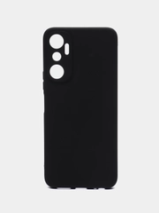Чехол для Infinix HOT 20 (Инфиникс Хот 20 ), прозрачный, силиконовый