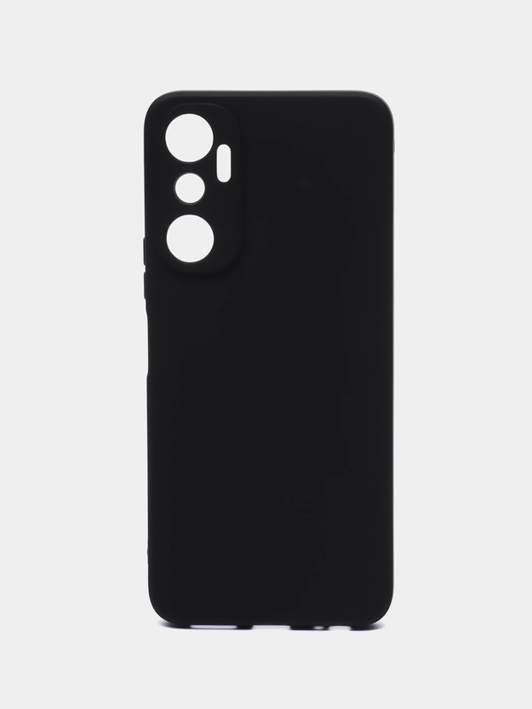 Чехол для Infinix HOT 20 (Инфиникс Хот 20 ), прозрачный, силиконовый