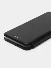 Черный чехол-книжка для Tecno Spark 8C / Spark Go 2022 (Техно Спарк 8С / Спарк Го 2022)