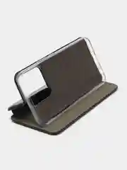 Черный чехол-книжка для Tecno Spark 8C / Spark Go 2022 (Техно Спарк 8С / Спарк Го 2022)
