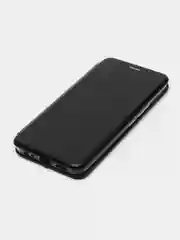 Черный чехол-книжка для Tecno Spark 8C / Spark Go 2022 (Техно Спарк 8С / Спарк Го 2022)
