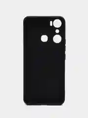 Черный чехол Infinix HOT 20i (Хот 20 ай), прозрачный, силиконовый