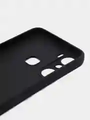 Тёмно-зелёный силиконовый чехол для Infinix Hot 12 Pro (Инфиникс Хот 12 Про) прозрачный