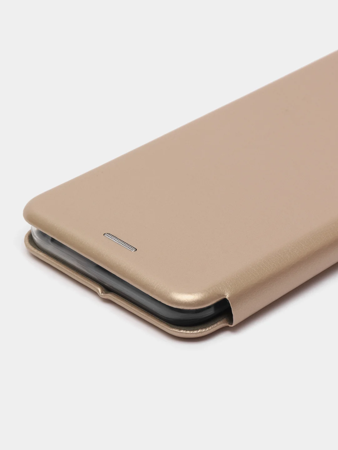 Золотой чехол-книжка для Infinix Hot 11 Play, Hot 10 Play, (Инфиникс Хот 11 Плей, Хот 10 Плей)