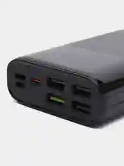 Черный портативный внешний аккумулятор Power Bank Borofone BT01 40000 мАч, 4 USB