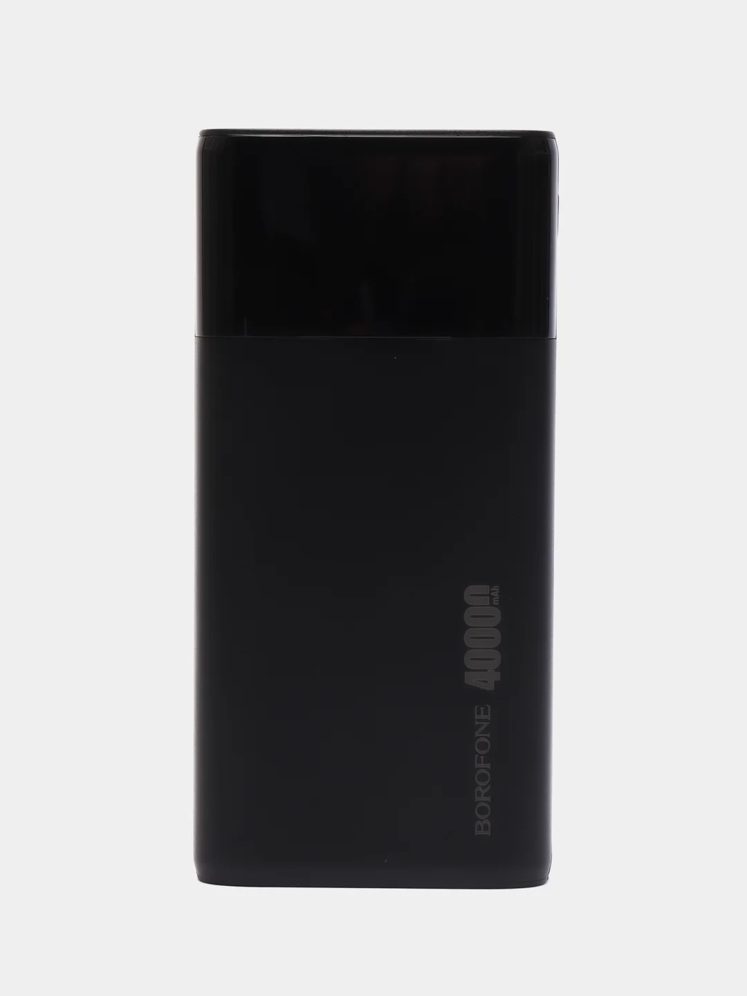 Черный портативный внешний аккумулятор Power Bank Borofone BT01 40000 мАч, 4 USB