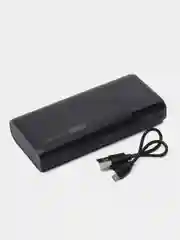 Черный портативный внешний аккумулятор Power Bank Borofone BT01 40000 мАч, 4 USB