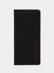 Черный чехол-книжка Rich Boss для Realme C31, экокожа, нубук, с визитницей