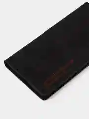 Черный чехол-книжка Rich Boss для Realme C31, экокожа, нубук, с визитницей