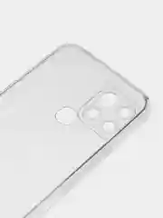 Чехол для Infinix Smart 6, с защитой камеры, силикон, прозрачный