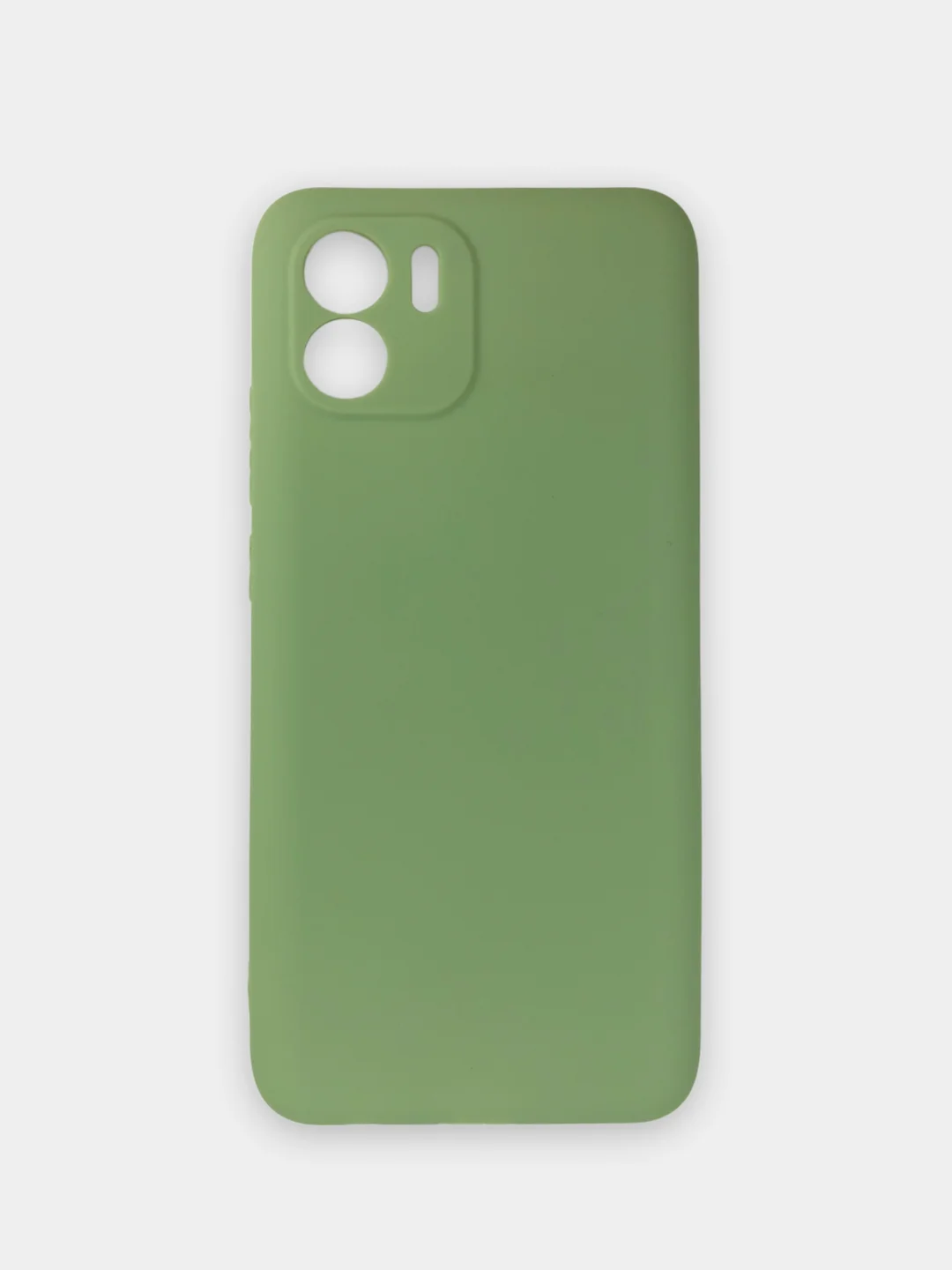 Лесной зеленый чехол Xiaomi Redmi A1 (Сяоми Редми А1) силиконовый, цветной, матовый