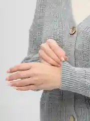 Серый женский кардиган, 40-48