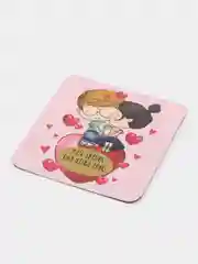 Молочный магнит на холодильник "Любимой маме", "Любовь"