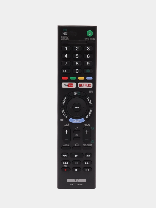 Пульт RMT-TX300E для телевизоров SONY с кнопками Netflix, YouTube