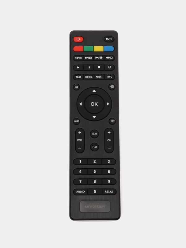 Пульт для телевизора Mystery KT1045 MTV-2622LW ic чёрный HOB476