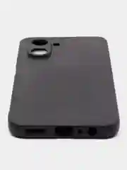 Черный чехол для Realme C33 / Реалми С33 черный, силиконовый