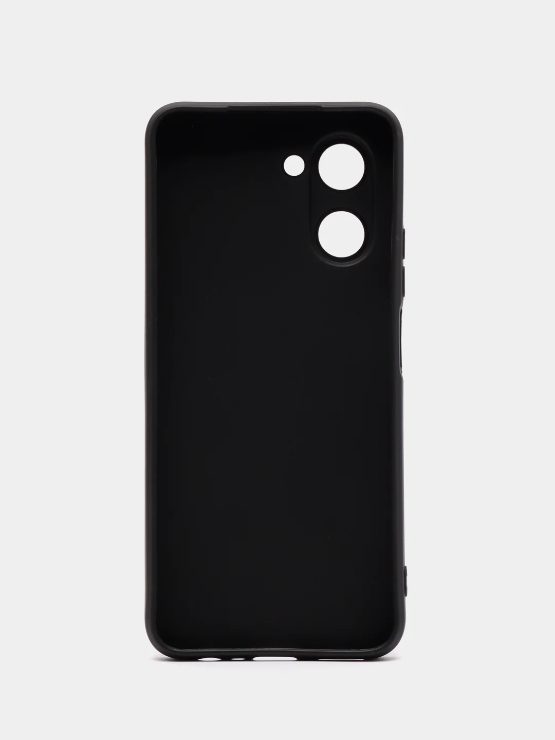 Черный чехол для Realme C33 / Реалми С33 черный, силиконовый