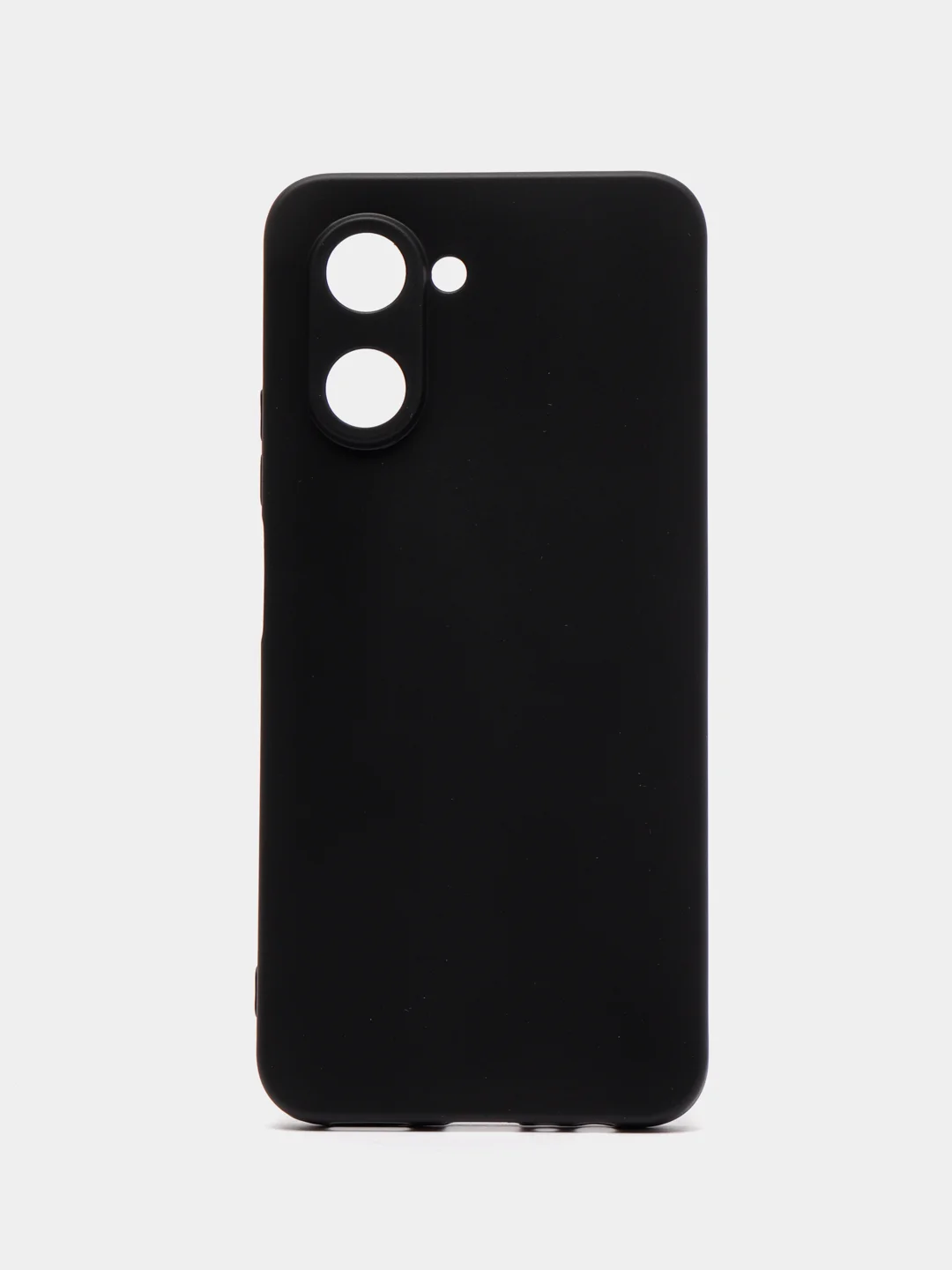 Черный чехол для Realme C33 / Реалми С33 черный, силиконовый