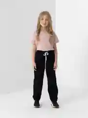 Брюки детские Minaku "Basic Line KIDS", цвет чёрный, рост 116