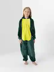Зеленый кигуруми детское