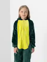 Зеленый кигуруми детское