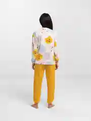 Желтый пижама женская