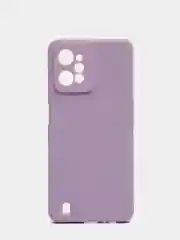 Красный чехол для Realme C30, C31, C33, C35, силиконовый, с микрофиброй внутри