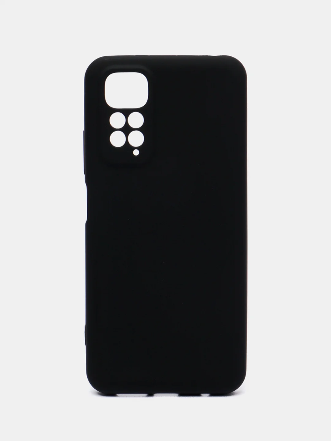 Черный чехол силиконовый Xiaomi Redmi Note 11 4G, Redmi Note 11S, Сяоми Редми Нот 11 4G, 11С