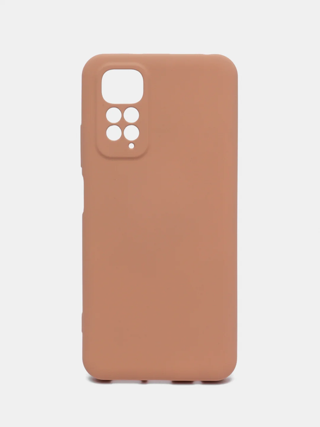 Бежевый чехол силиконовый Xiaomi Redmi Note 11 4G, Redmi Note 11S, Сяоми Редми Нот 11 4G, 11С